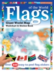 Flags of the World : World Map Wallchart Poster and Sticker Book - Book