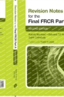 Revision Notes for the Final FRCR Part A - Book