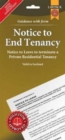 Notice to End Tenancy in Scotland : Notice to Leave to terminate a  Private Residential Tenancy - Book