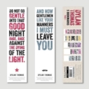Dylan Thomas Bookmarks - Pack 1 - Book