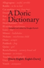 A Doric Dictionary - Book