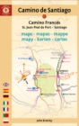 Camino De Santiago Maps : St. Jean Pied De Port - Santiago De Compostela - Book