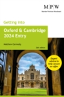 Getting into Oxford and Cambridge 2024 Entry - eBook