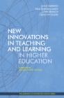 New Innovations in Teaching and Learning in Higher Education - eBook