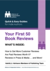 Your First 50 Book Reviews : ALLi's Guide to Getting More Reader Reviews - eBook