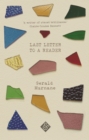 Last Letter to a Reader - Book
