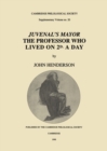 Juvenal's Mayor : The Professor who Lived on 2D. a Day - eBook