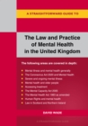 A Straightforward Guide To The Law And Practice Of Mental Health In The Uk : Revised Edition 2020 - eBook