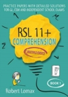 RSL 11+ Comprehension, Multiple Choice : Book 1 - Book