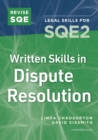 Revise SQE Written Skills in Dispute Resolution : Legal Skills for SQE2 - Book