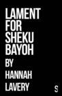 Lament for Sheku Bayoh - Book
