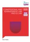 SQE - Constitutional and Administrative Law and EU Law 2e - Book