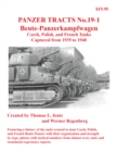 Panzer Tracts No.19-1: Beutepanzer : Czech, Polish and French - Book