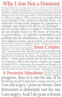 Why I Am Not a Feminist : A Feminist Manifesto - eBook