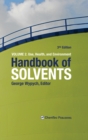 Handbook of Solvents, Volume 2 : Volume 2: Use, Health, and Environment - eBook