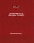 The Collected Works of J.Krishnamurti  - Volume VIII 1953-1955 : What are You Seeking? - Book