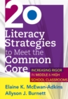20 Literacy Strategies to Meet the Common Core : ..... - eBook