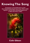 Knowing the Song: A Companion to the Publications of the New Zealand Hymnbook Trust from 1993 to 2009 Together with the New Zealand Supplement to With One Voice (1982) - eBook