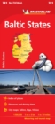 Baltic States - Michelin National Map 781 : Map - Book