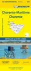 Charente-Maritime Charente - Michelin Local Map 324 : Map - Book