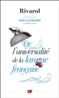 De l'universalite de la langue francaise - eBook