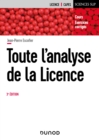 Toute l'analyse de la Licence - 3e ed. : Cours et exercices corriges - eBook