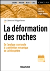 La deformation des roches : De l'analyse structurale a la mecanique de la lithosphere - eBook