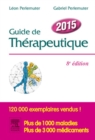 Guide de therapeutique 2015 - eBook