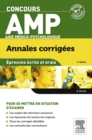 Concours AMP Aide medico-psychologique Annales corrigees - eBook