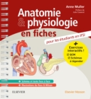 Anatomie et physiologie en fiches Pour les etudiants en IFSI : Avec un site Internet d'entrainements interactifs - eBook
