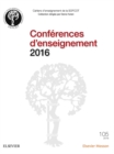Conferences d'enseignement 2016 - eBook