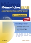 Memo-fiches DEAES - Diplome d'Etat d'Accompagnant Educatif et Social : L'essentiel pour reviser - eBook