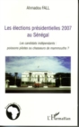 elections presidentielles 2007au senega - eBook