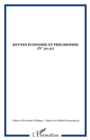Keynes economie et philosophie (n(deg) 30-31) - eBook