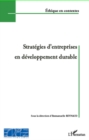 Strategies d'entreprises en developpement durable - eBook
