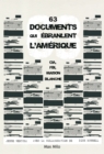 63 documents qui ebranlent l'Amerique : CIA, FBI, Maison Blanche - eBook