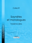 Saynetes et monologues : Troisieme serie - eBook
