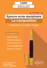 CAPES Anglais 2025 - Epreuve ecrite disciplinaire - La composition - eBook