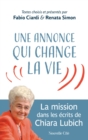Une annonce qui change la vie : La mission dans les ecrits de Chiara Lubich - eBook