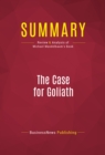 Summary: The Case for Goliath - eBook