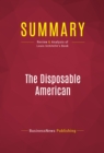 Summary: The Disposable American - eBook