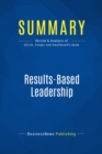 Summary: Results-Based Leadership - eBook