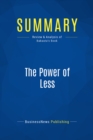 Summary: The Power of Less - eBook