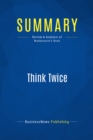 Summary: Think Twice - eBook
