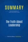 Summary: The Truth About Leadership - eBook
