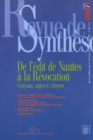 De l'edit de Nantes a la Revocation - eBook