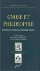 Gnose et philosophie : Etudes en hommage a Pierre Hadot - eBook