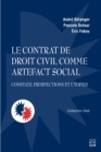 Le contrat de droit civil comme artefact social - eBook