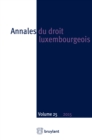 Annales du droit luxembourgeois - Volume 25 - 2015 - eBook