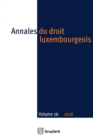 Annales du droit luxembourgeois - Volume 26 - 2016 - eBook